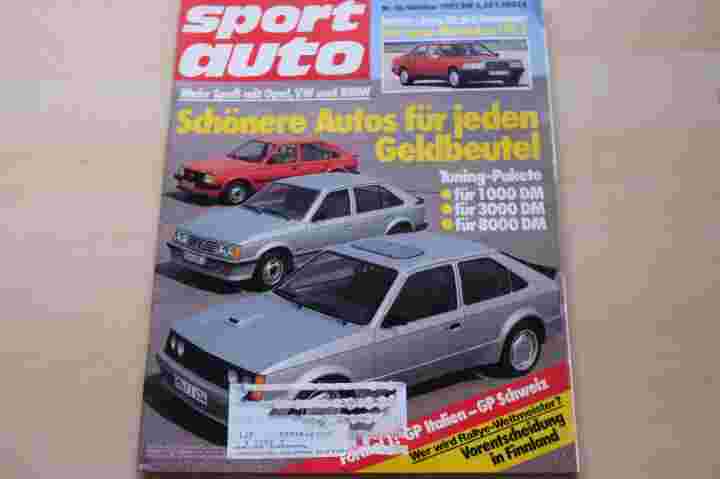 Sport Auto 10/1982